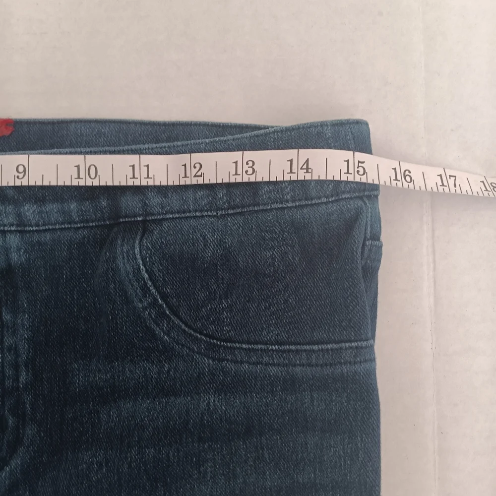 Spanx Jean-ish Women's Blue Size L‎ Jeggings Stretch Blue Style #20018R